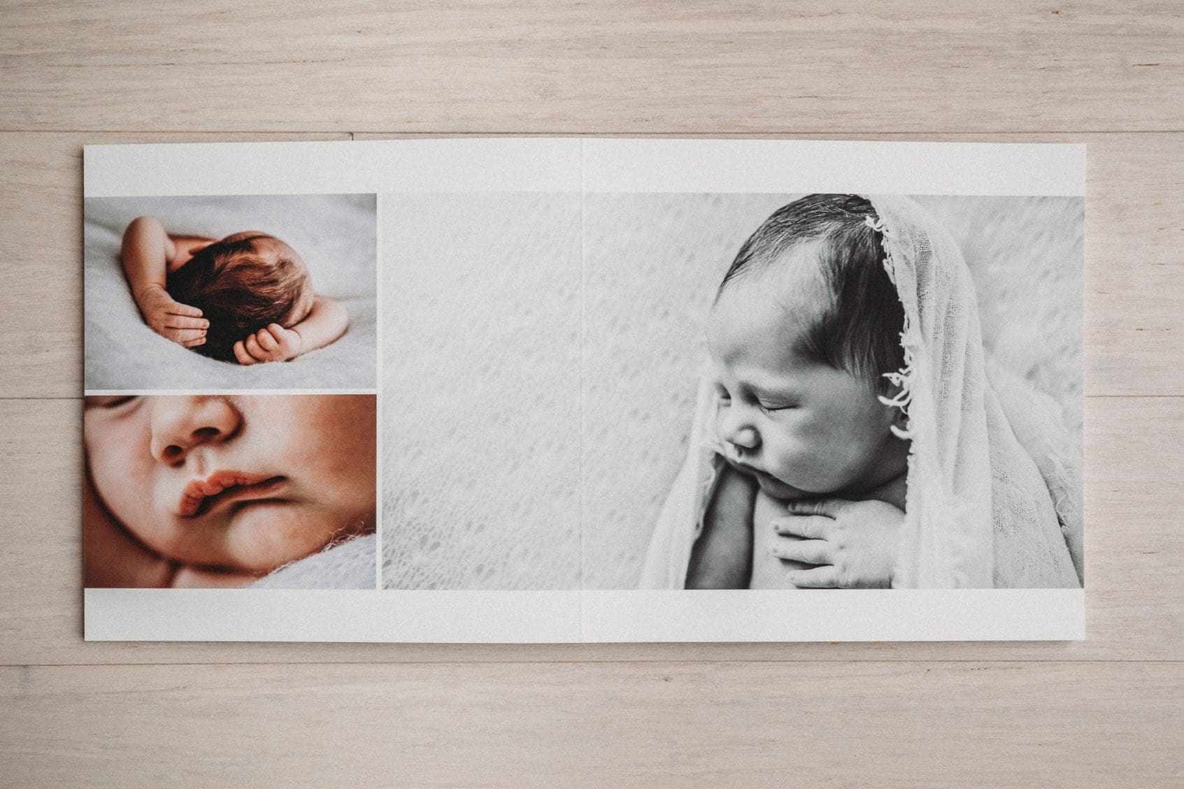 Elysium-Photography-Print-Products-32 Newborn photography album layout display