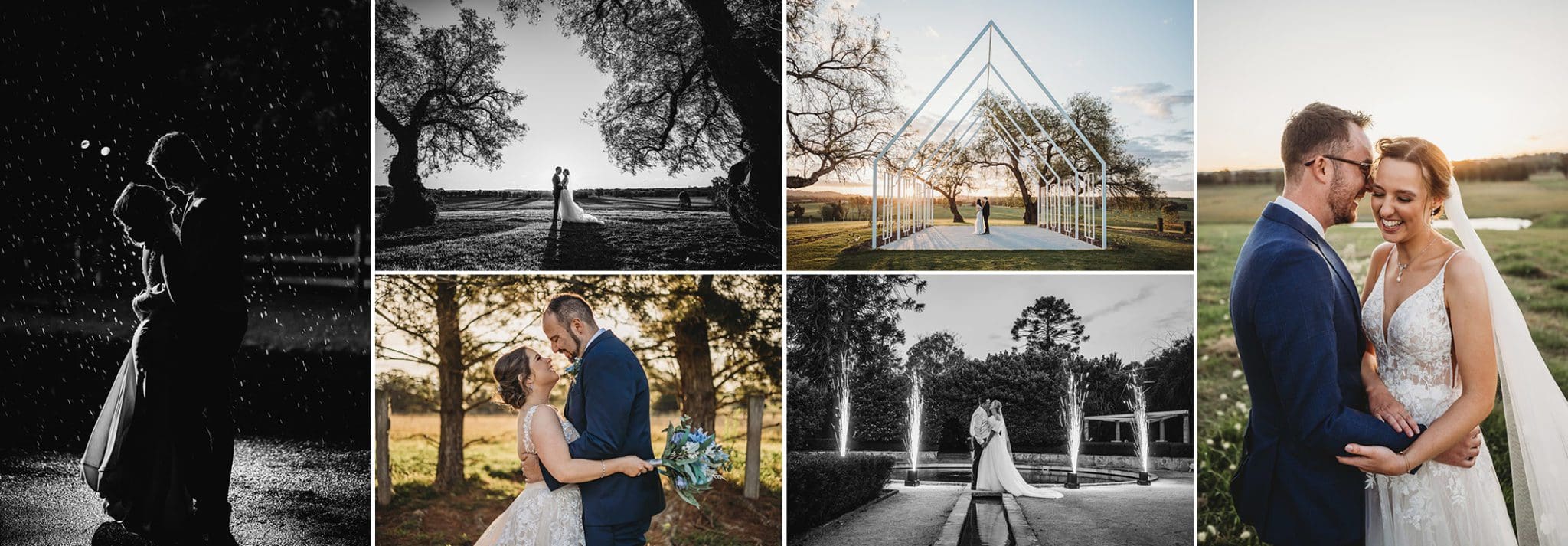 BGOD Page Header Burnham Grove wedding montage of couples photos