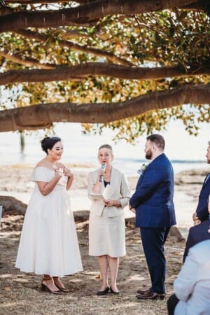 Sydney Wedding Photographer - bride and groom during the ceremony