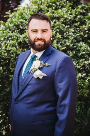Sydney Wedding Photographer - grooms outdoor portrait