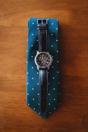 Sydney Wedding Photographer - grooms watch and tie details