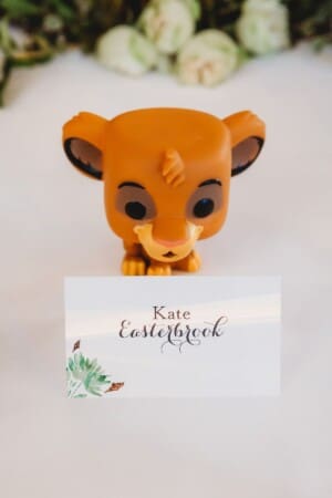Sydney Wedding Photographer - bride place card at the reception