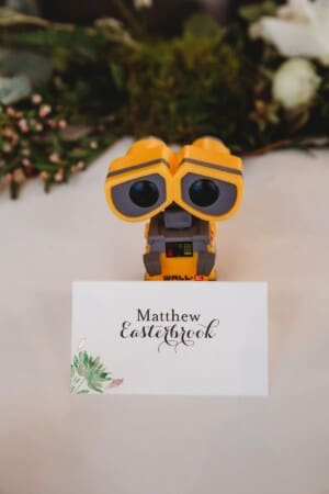 Sydney Wedding Photographer - groom place card at the reception