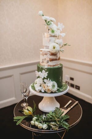 Sydney Wedding Photographer - wedding cake displayed at the reception
