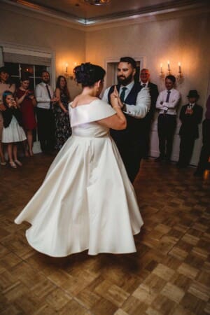 Sydney Wedding Photographer - bride and groom share their first dance