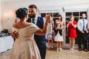 Sydney Wedding Photographer - bride and groom share their first dance
