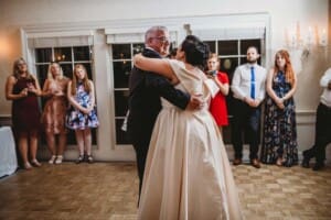 Sydney Wedding Photographer - bride dances with her dad at the reception