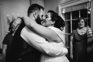Sydney Wedding Photographer - bride and groom dance during the reception