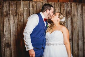 Gledswood Wedding - Photo Booth fun at the reception