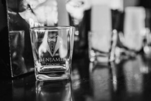 Wedding gift glass engraved with GROOM