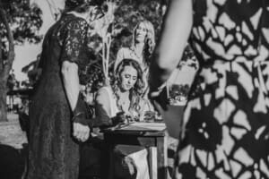 Gledswood Wedding - bride and groom sign their marriage certificate