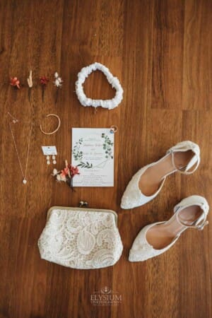 Gledswood Wedding Photo - Brides wedding details