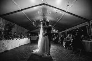 Burnham Grove Wedding - the bride and groom share their first dance