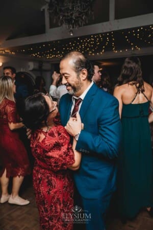 Sydney Wedding - wedding guests enjoy dancing during the reception at Springfield House