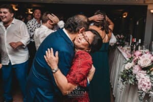 Sydney Wedding - wedding guests enjoy dancing during the reception at Springfield House