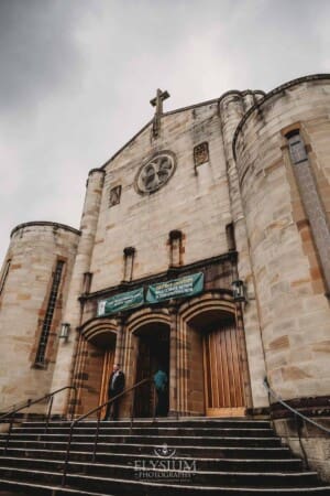 Sydney Wedding - St Mary's Church in North Sydney before a ceremony