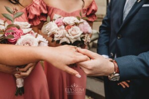 Sydney Wedding - groom admires his bride's wedding ring