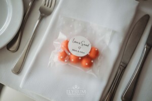 Ottimo house table details set up for a wedding reception